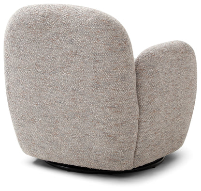 Micky Swivel Chair | Compact Comfort with Modern Style