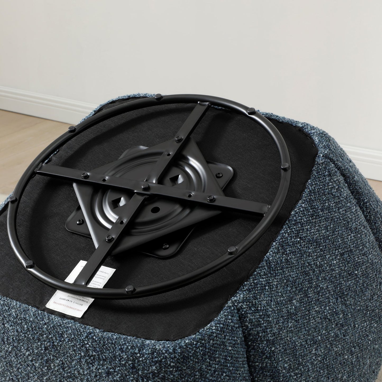 Micky Swivel Chair | Compact Comfort with Modern Style