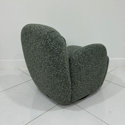 Micky Swivel Chair | Compact Comfort with Modern Style
