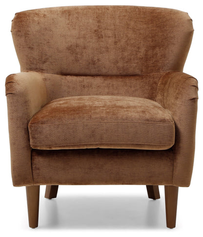Rosie Wingback Chair | Toffee Luxe Chenille