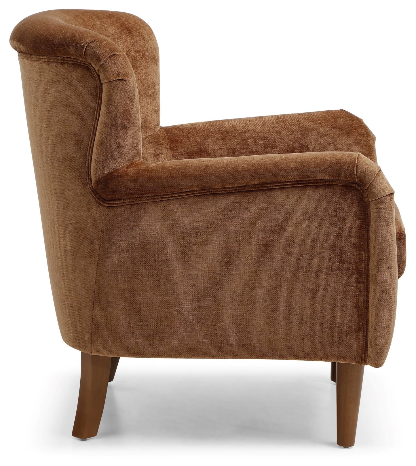 Rosie Wingback Chair | Toffee Luxe Chenille