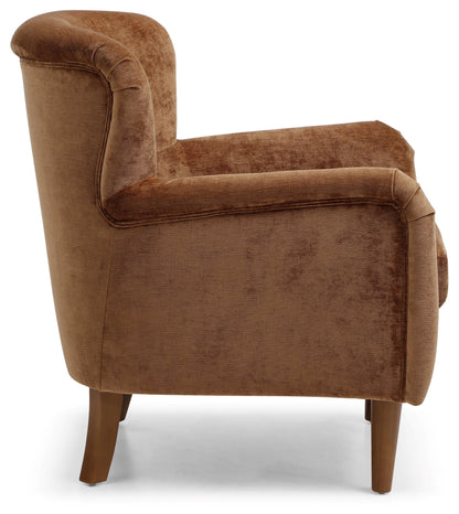 Rosie Wingback Chair | Toffee Luxe Chenille