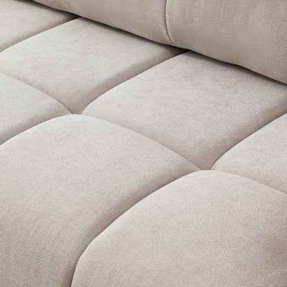 The Morgan Quilted Corner Sofa Bed