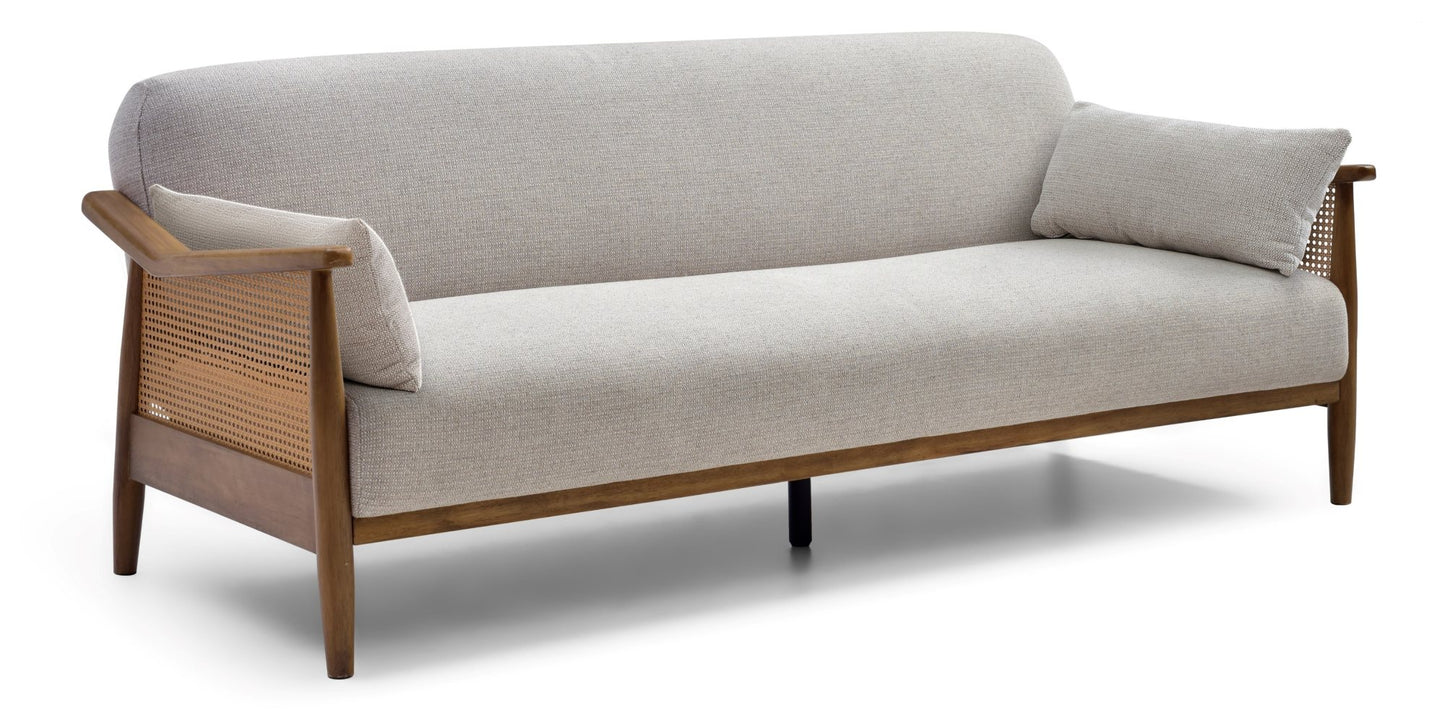 Zara Rattan Arm Sofa Bed