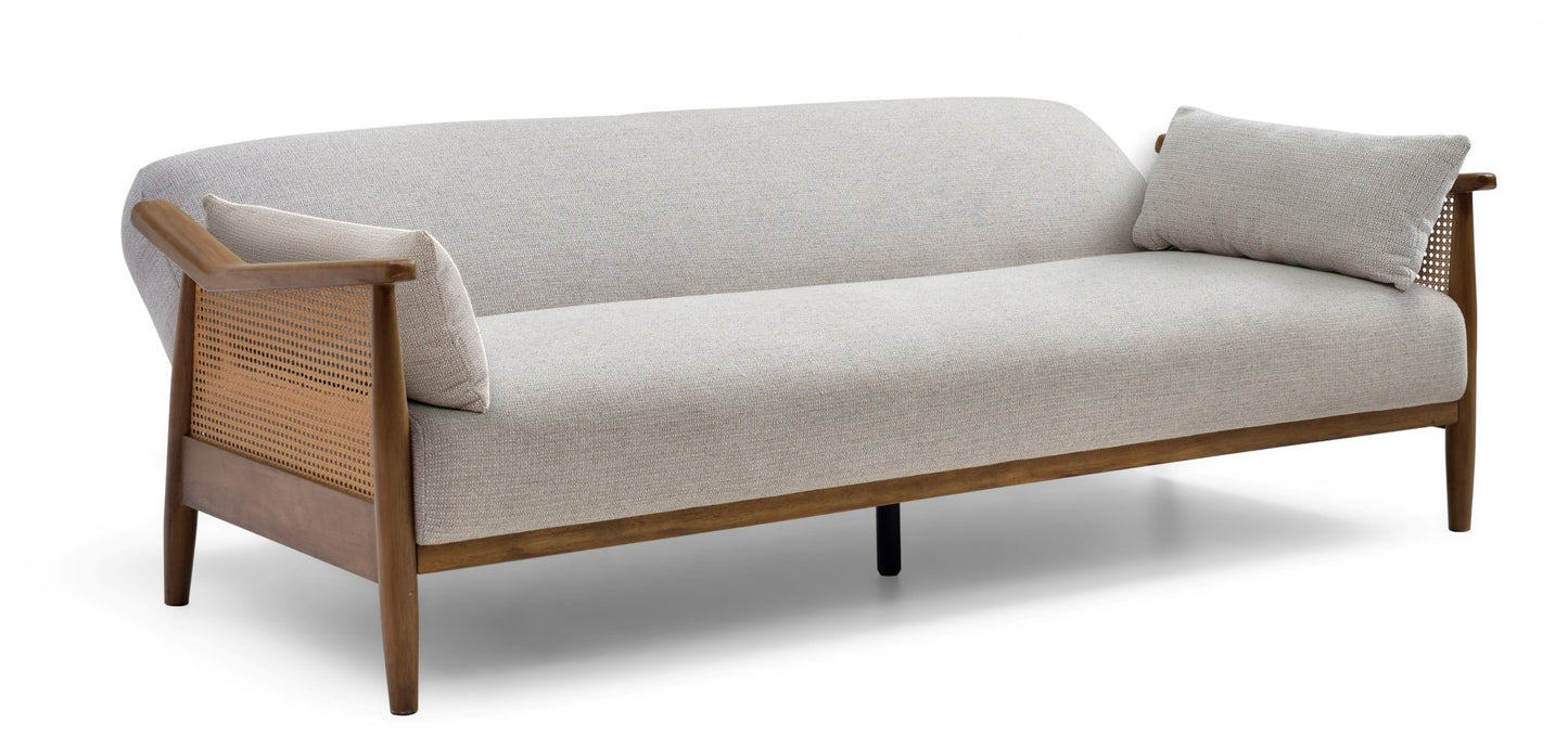 Zara Rattan Arm Sofa Bed