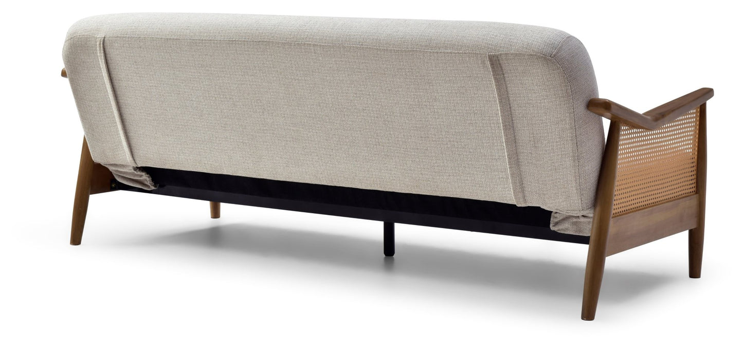 Zara Rattan Arm Sofa Bed
