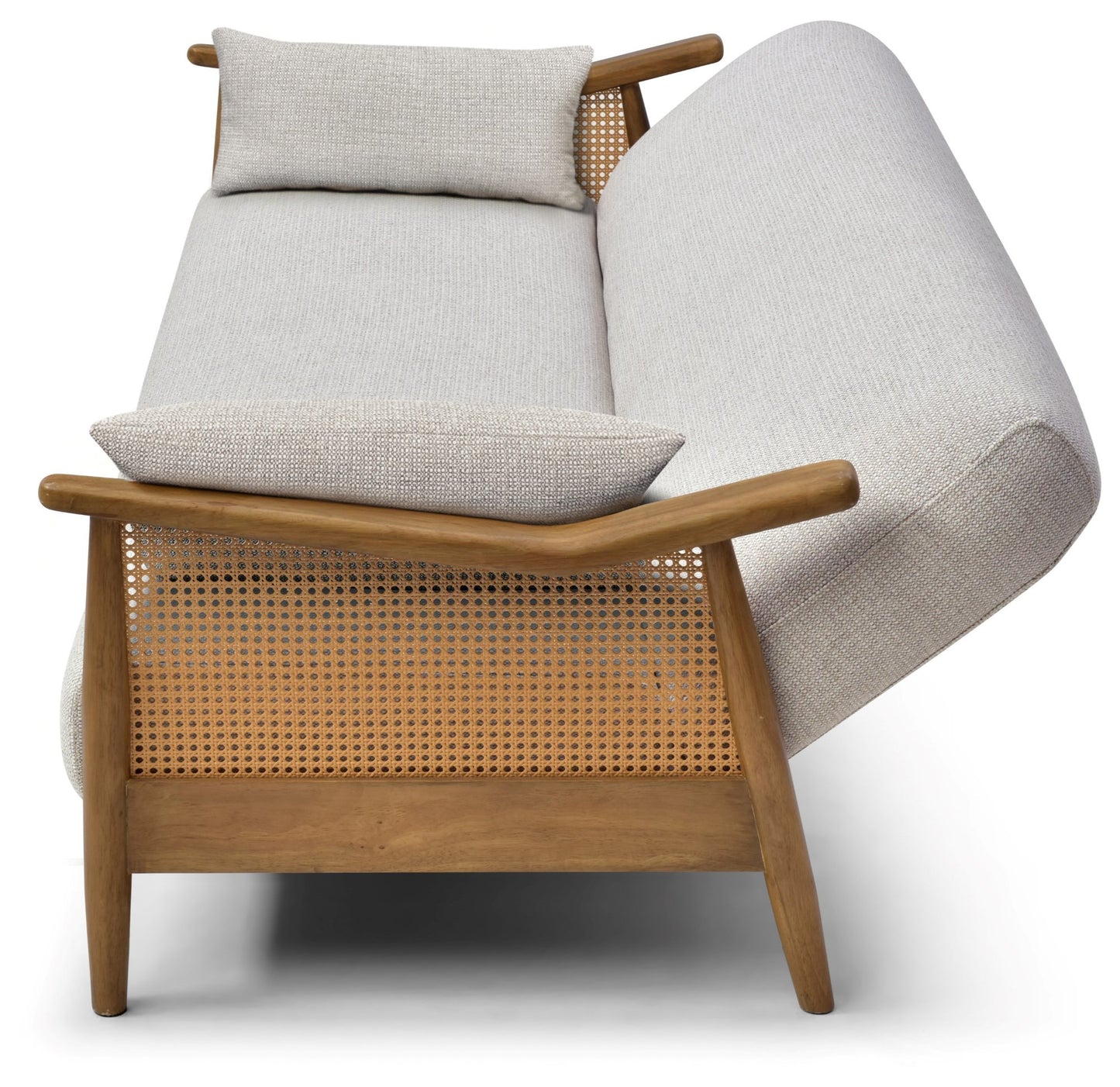 Zara Rattan Arm Sofa Bed