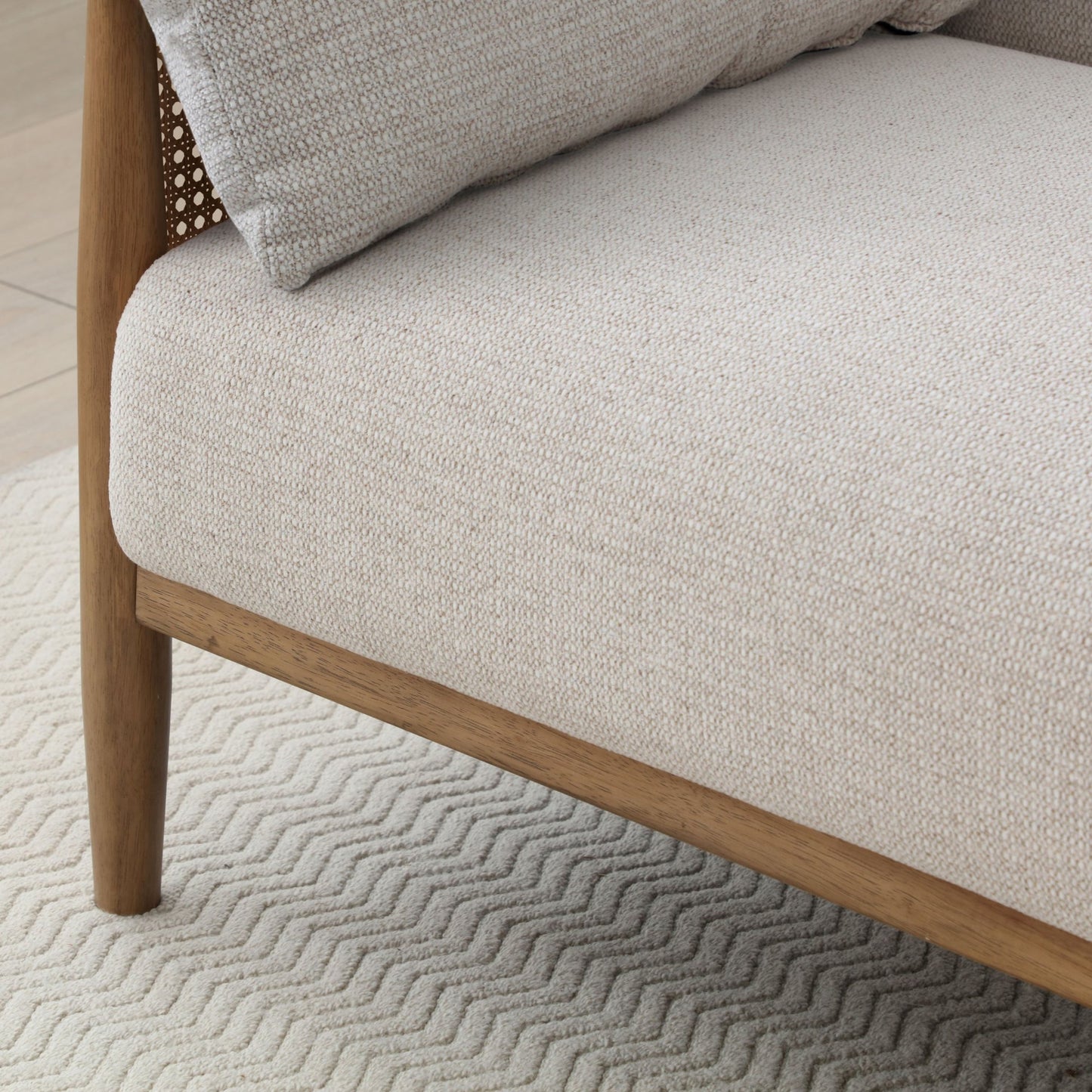 Zara Rattan Arm Sofa Bed