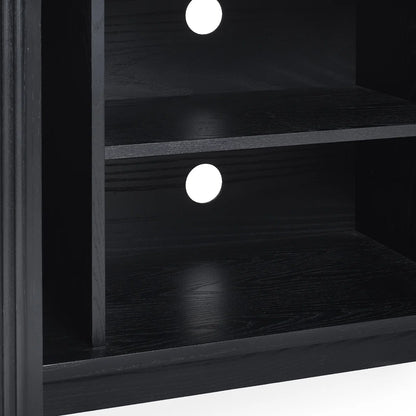 Louis Black Fluted TV Unit