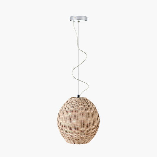 Crafted from exquisite antique cream-wash rattan and featuring an attractive oval design by Pacific Lifestyle. Shop online now at www.nobleandnook.co.uk