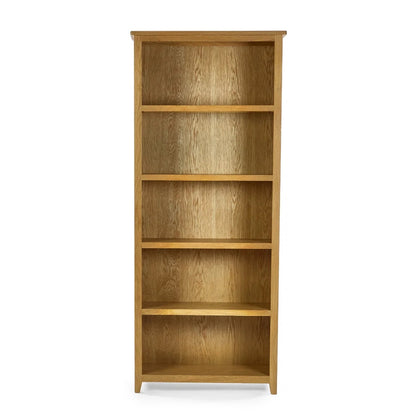 Mallory Tall Bookcase | Solid Oak