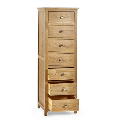 Mallory 7 Drawer Narrow Chest
