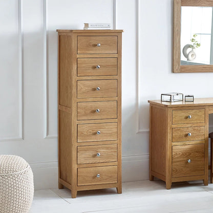 Mallory 7 Drawer Narrow Chest