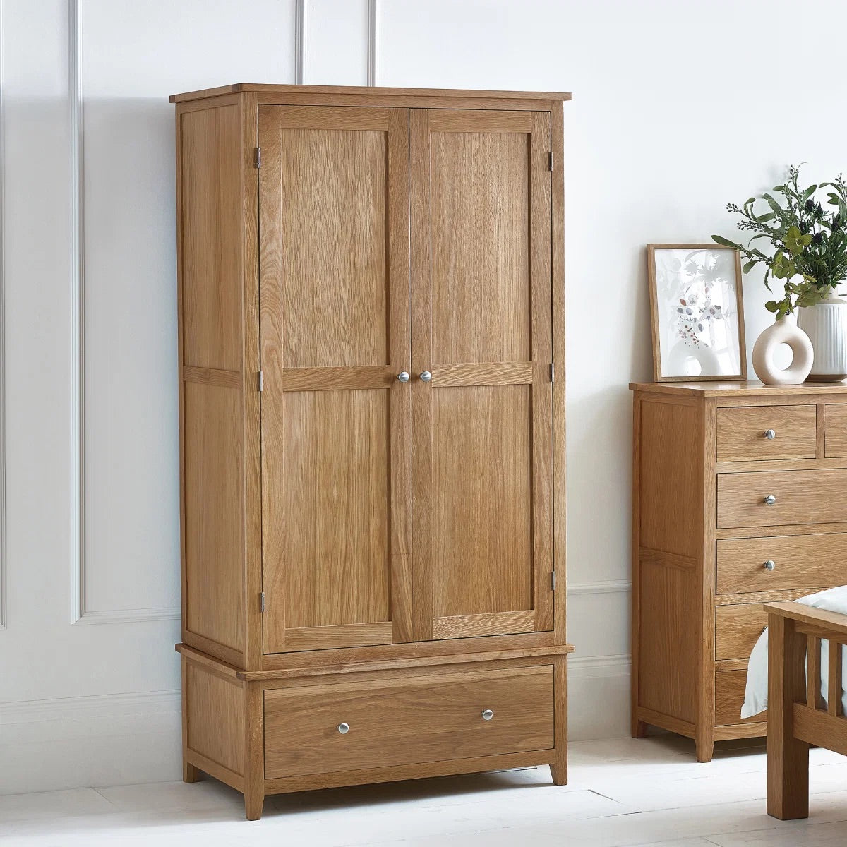 Mallory 2 Door 1 Drawer Wardrobe