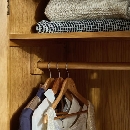 Marlborough Double Wardrobe in White Oak