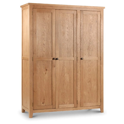 Marlborough Oak 3 Door Wardrobe