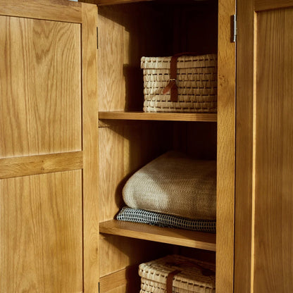 Marlborough Oak 3 Door Wardrobe