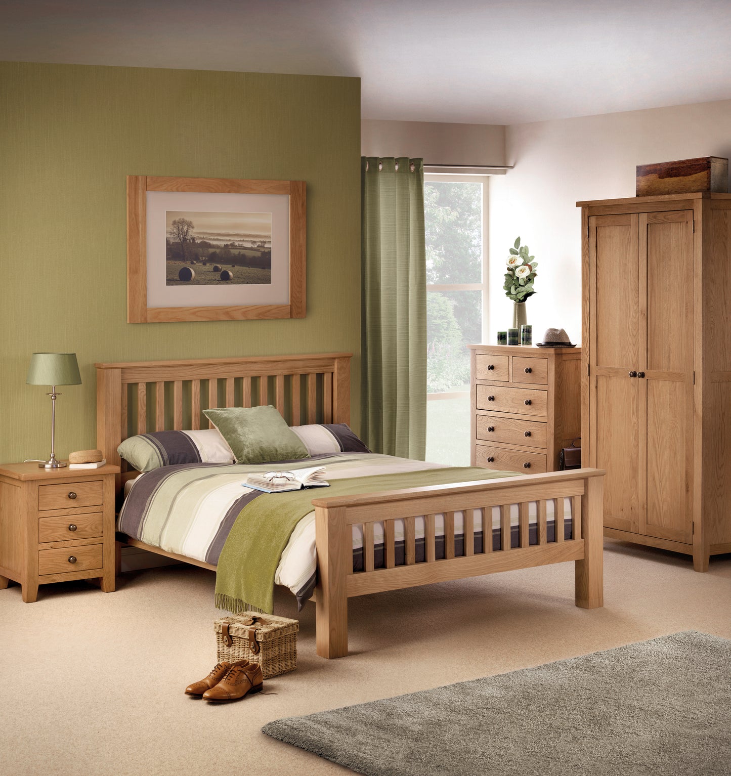 Shop the Marlborough Combination Wardrobe, a timeless and elegant design crafted with the finest White Oak and Oak Veneers to perfectly complement both traditional and contemporary decor. Shop online today at www.nobleandnook.co.uk