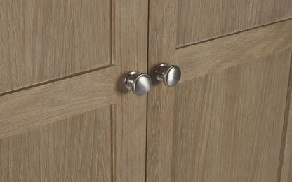 Shop the Memphis double Wardrobe with lower drawer. Finished in exquisite limed oak with gracefully curved edging, this wardrobe is a statement piece. Shop online today at www.nobleandnook.co.uk