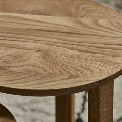 A trio of tables that nests neatly together, saving space when not in use and offering multiple configurations, whether placed beside a sofa, bed, or reading nook. www.nobleandnook.co.uk