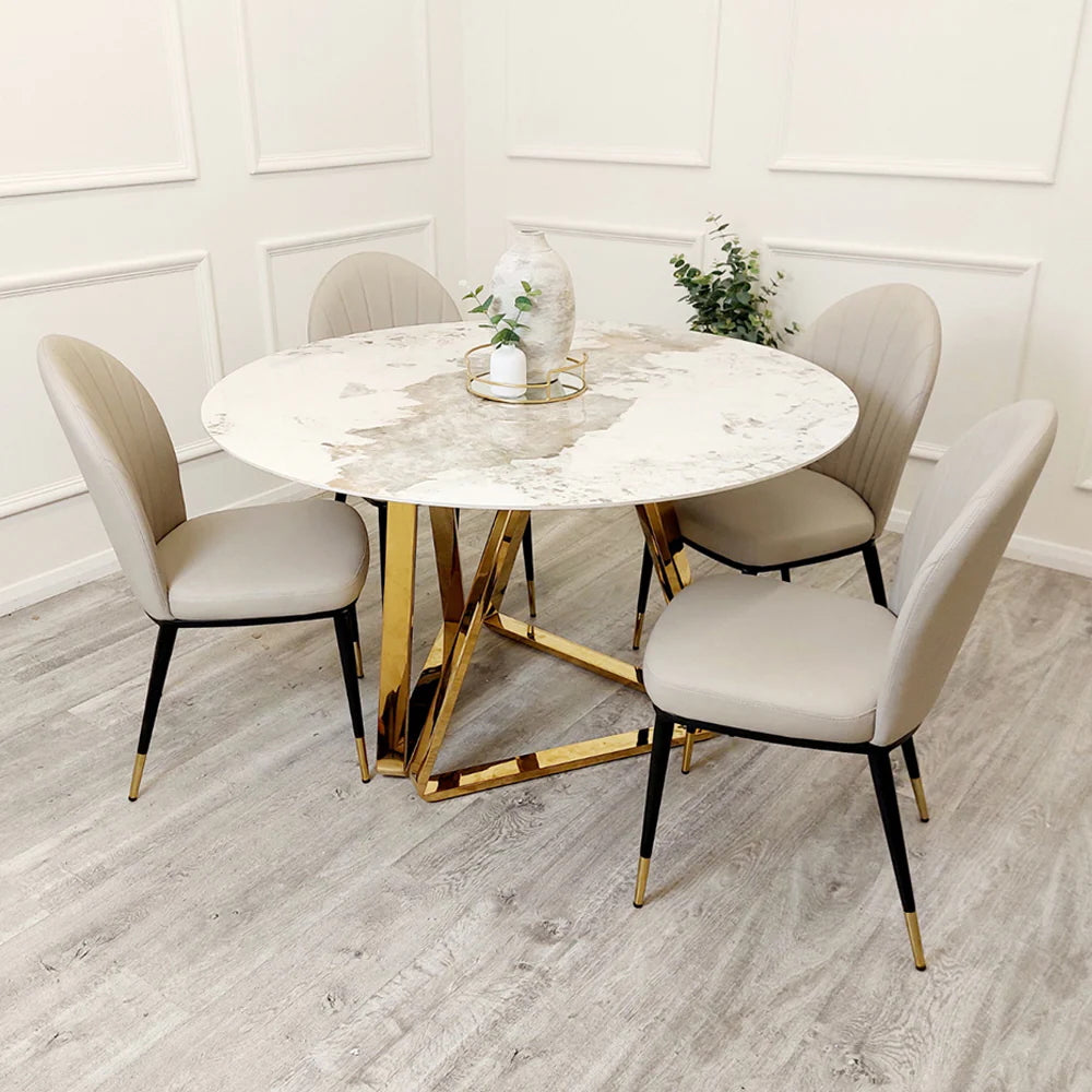 The Nero Dining Table is a striking blend of elegance and contemporary design, making it the perfect centrepiece for any stylish dining space. Shop online today at www.nobleandnook.co.uk