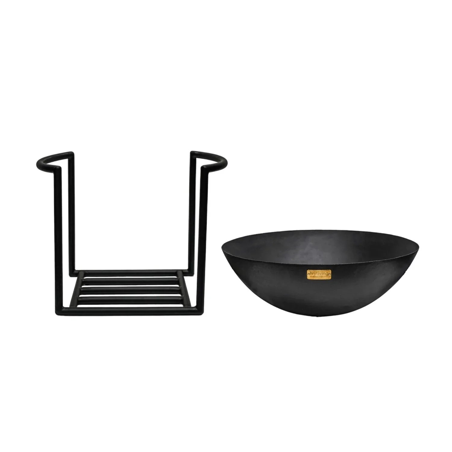 Enhance your outdoor gatherings with this medium-sized cast iron fire bowl with stand, perfect to add warmth and ambiance throughout the night. Shop online today at www.nobleandnook.co.uk