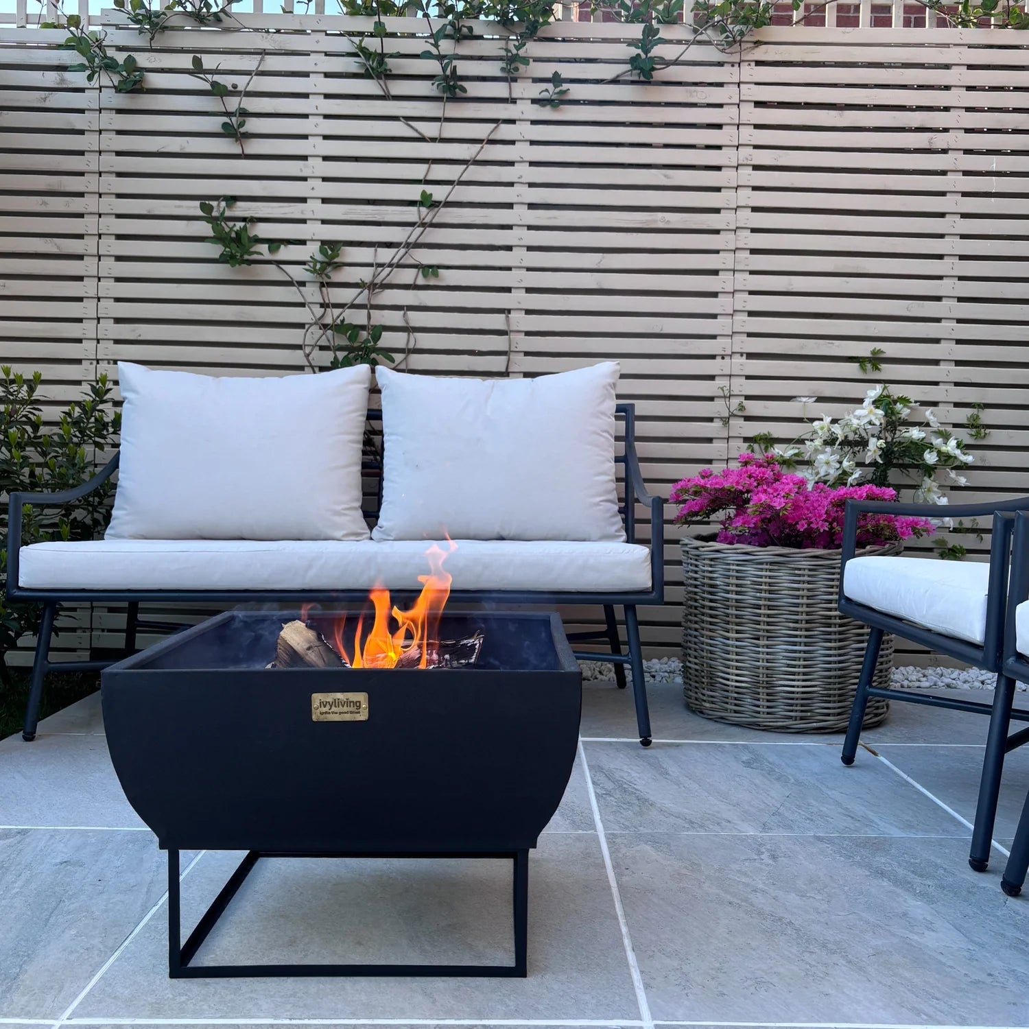 Shop and embrace warmth with the Windermere fire bowl, available in Black or Rust Iron and enjoy cosy gatherings into the winter months. Free UK Mainland Delivery on orders over £100. Shop online now at www.nobleandnook.co.uk