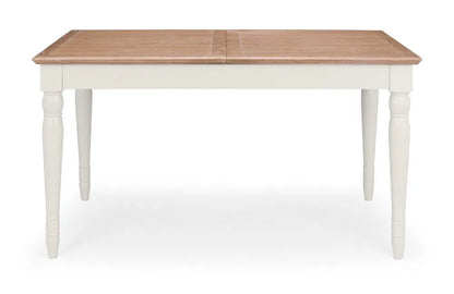 The  Provence Butterfly Extending Dining Table. Dimensions: H78×L150/190×W90 cm. Pair with Provence dining chairs or an elegant, unified look. Shop online at www.nobleandnook.co.uk