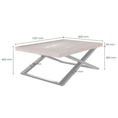 Shop the elegant Pershore Coffee Table by D.I.Designs. Crafted from oak with visible grain that adds a beautiful depth and character to this exquisite piece. Shop online now at www.nobleandnook.co.uk