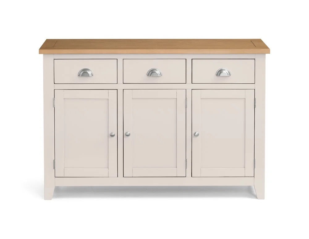 Richmond Sideboard in Elephant Grey & Pale Oak