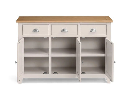 Richmond Sideboard in Elephant Grey & Pale Oak