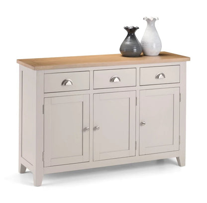 Richmond Sideboard in Elephant Grey & Pale Oak