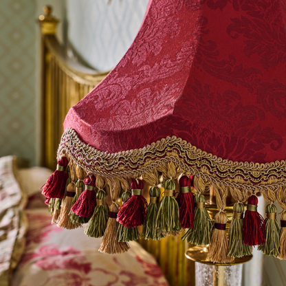 The Ruby Damask Lampshade | Ducal Rose