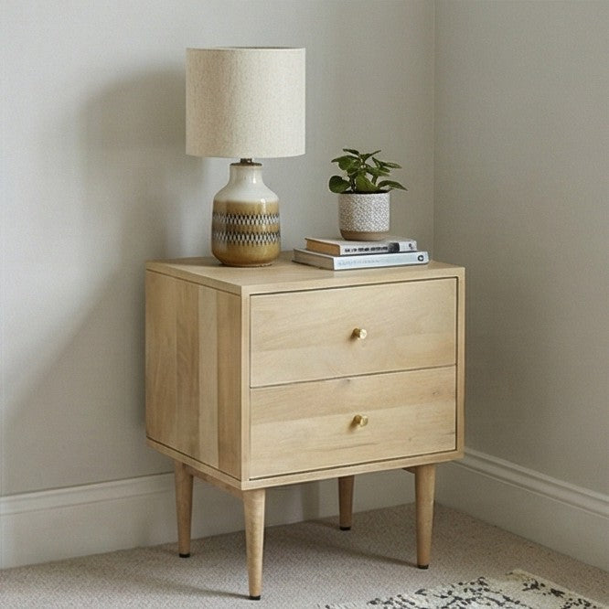 Mango Wood Oslo Bedside Table