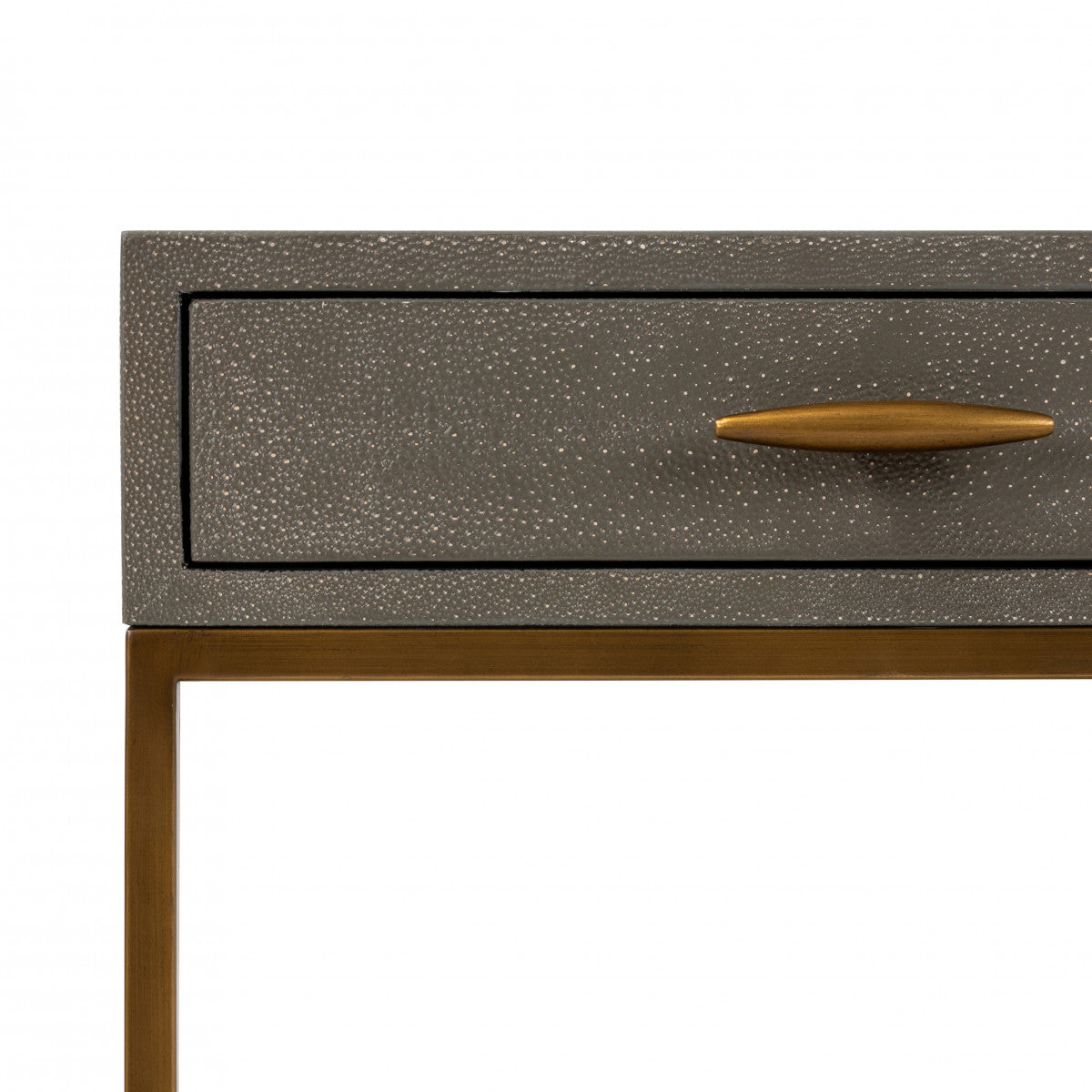 Shop the Hampton Bedside Table one drawer in Grey Shagreen by D.I. Designs. FREE UK Mainland Delivery. Shop online today at www.nobleandnook.co.uk