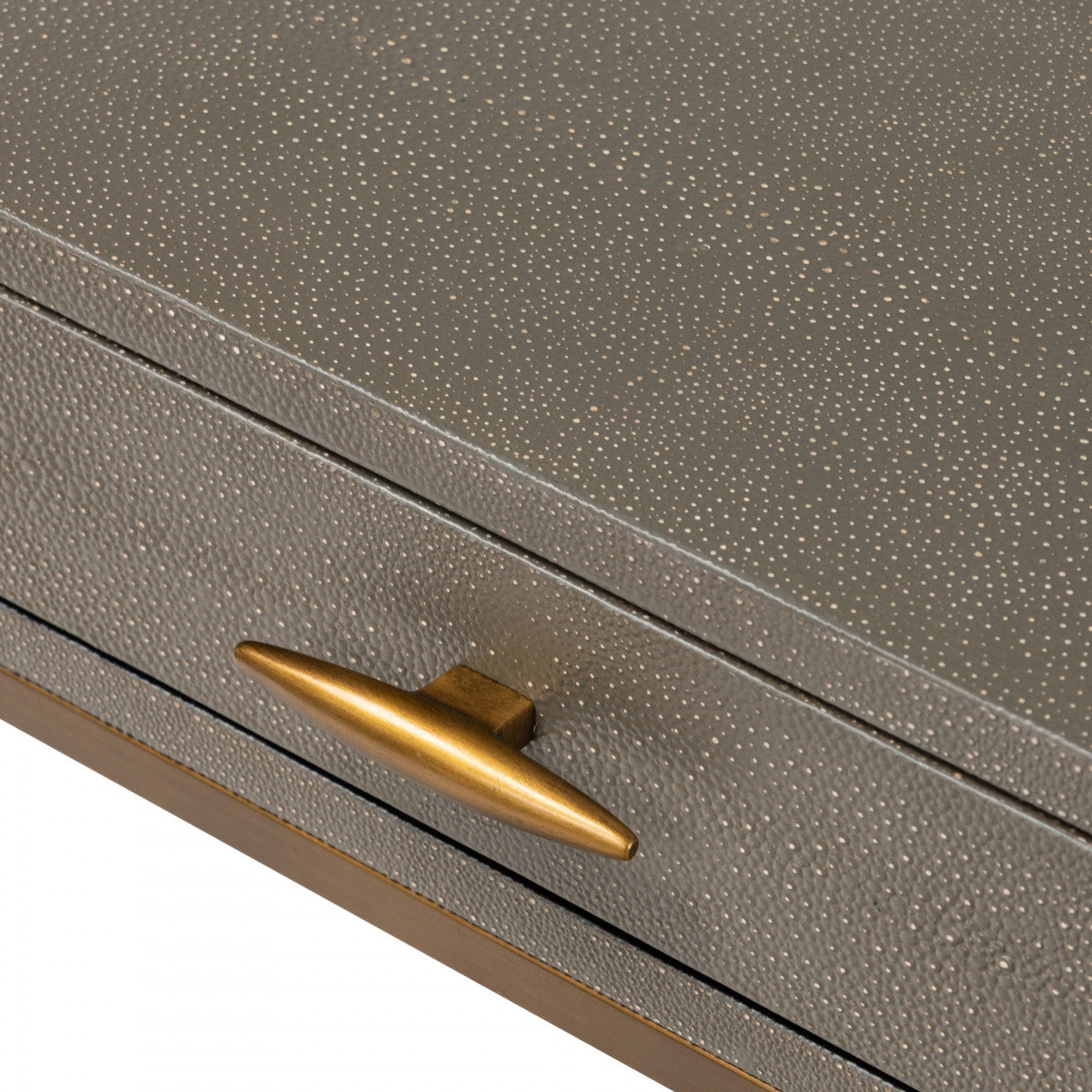 Shop the Hampton Bedside Table one drawer in Grey Shagreen by D.I. Designs. FREE UK Mainland Delivery. Shop online today at www.nobleandnook.co.uk
