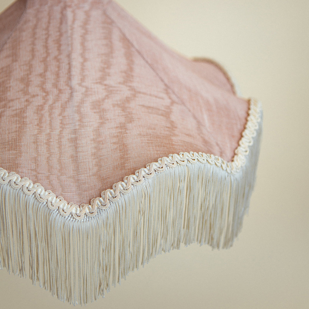The Daisy Moiré Lampshade | Blush