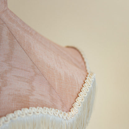 The Daisy Moiré Lampshade | Blush