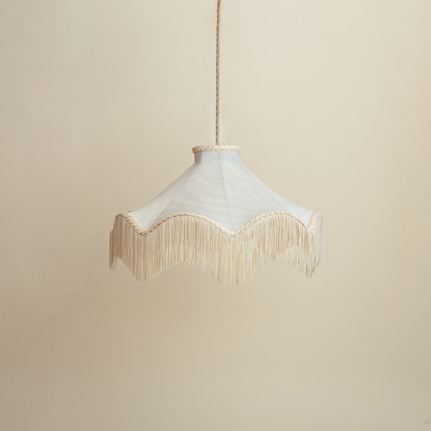 The Daisy Moiré Lampshade | Pearl