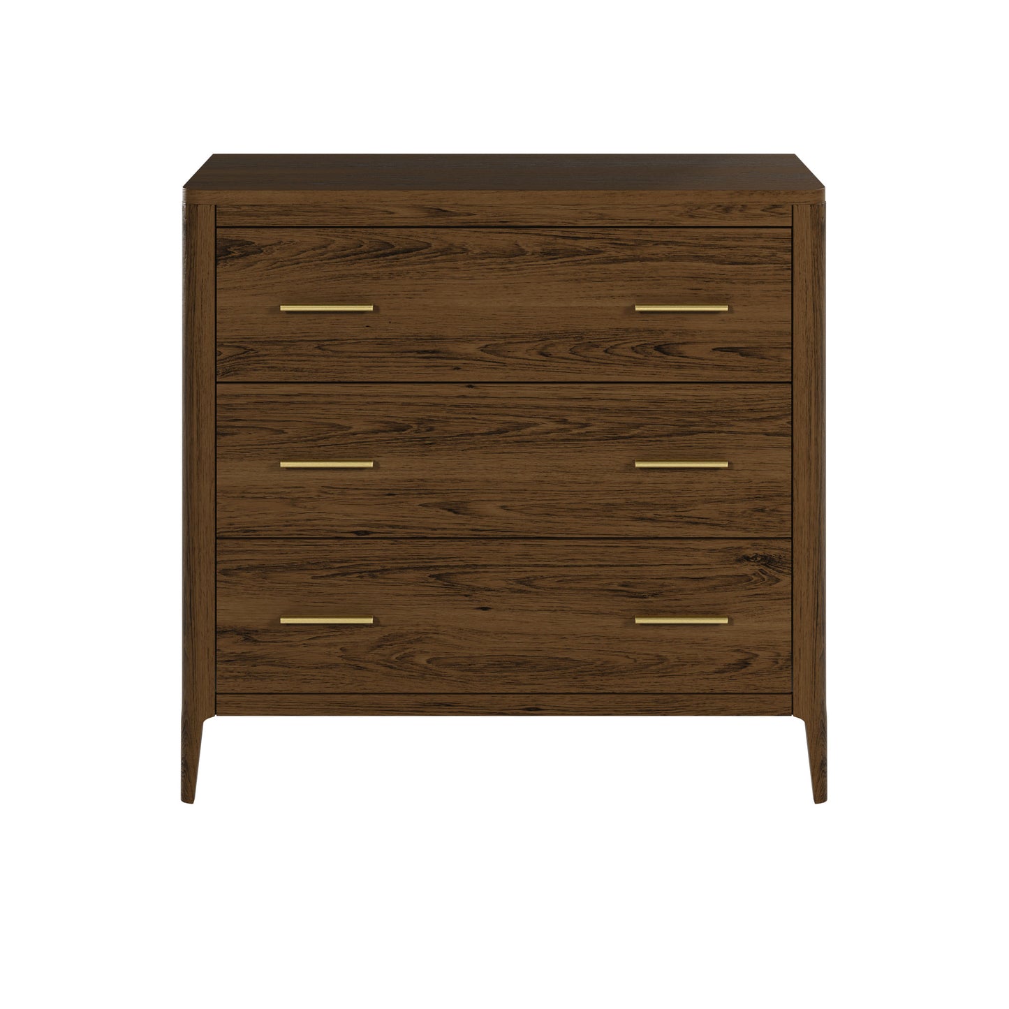 Shop the Abberley Chest of Drawers crafted dark stained solid oak with visible grain by D.I. Designs. FREE UK MAINLAND DELIVERY. Shop online now at www.nobleandnook.co.uk