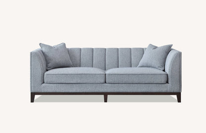 Shop the Aluxo Cooper 3 Seater Sofa, a timeless modern sofa built on a solid wooden frame, high density foam padding and a soft, textured boucle finish. Shop online today at www.nobleandnook.co.uk