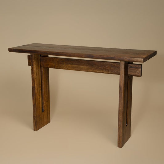 Japandi-Inspired Design - Minimalist clean lines - Warm Acacia Wood Finish - Ideal for hallways, living rooms, or bedrooms. H76 x W120 x D40 cm. www.nobleandnook.co.uk