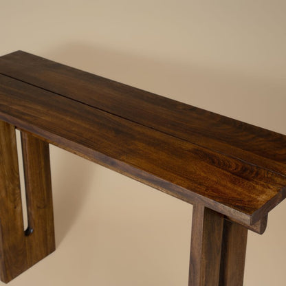 Japandi-Inspired Design - Minimalist clean lines - Warm Acacia Wood Finish - Ideal for hallways, living rooms, or bedrooms. H76 x W120 x D40 cm. www.nobleandnook.co.uk