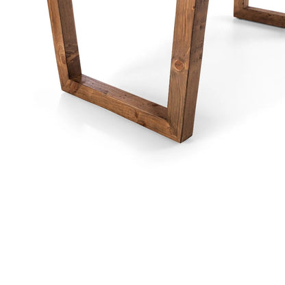 Shop the Woburn Rectangular 6 Seater Dining Table, crafted from reclaimed wood – Each piece is unique, with natural variations in tone and texture. Ideal for family dinners. Shop online today at www.nobleandnook.co.uk