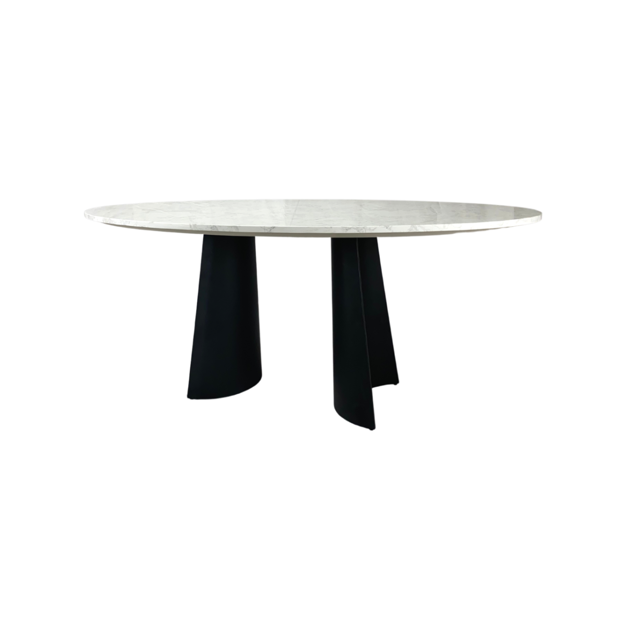 Shop the Rosemary Oval Dining Table, a stunning addition to any modern dining space by Twenty10 Designs. FREE UK MAINLAND DELIVERY. Shop online now at www.nobleandnook.co.uk