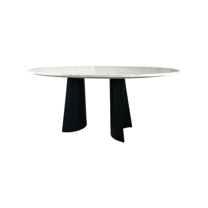 Shop the Rosemary Oval Dining Table, a stunning addition to any modern dining space by Twenty10 Designs. FREE UK MAINLAND DELIVERY. Shop online now at www.nobleandnook.co.uk