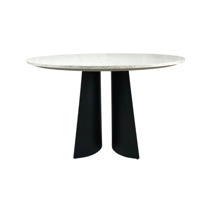 Shop the post-modern dining experience with the Rosemary Round Dining Table by Twenty10 Designs. FREE UK MAINLAND DELIVERY. Shop online now at www.nobleandnook.co.uk
