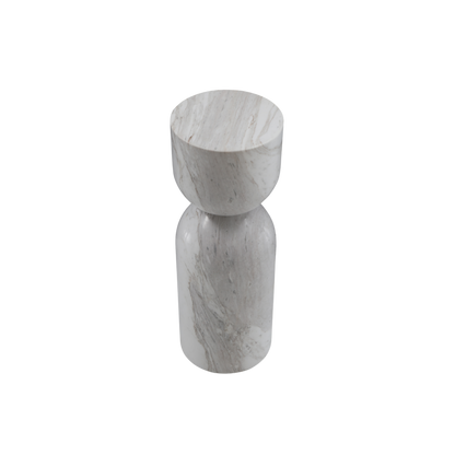 Shop the marble Salt Lamp Table. A minimal, curved design that is the perfect blend of style and functionality and adds a touch of elegance to any room. FREE UK MAINLAND DELIVERY. Shop online now at www.nobleandnook.co.uk