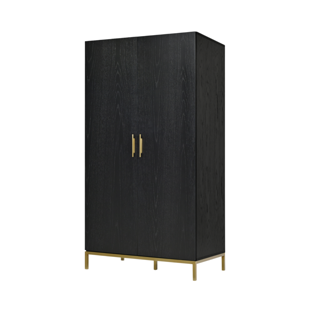 Shop the Tulip 2 Door Double Wardrobe in a gorgeous black oak finish by Twenty10 Designs. FREE UK MAINLAND DELIVERY. Shop online now www.nobleandnook.co.uk