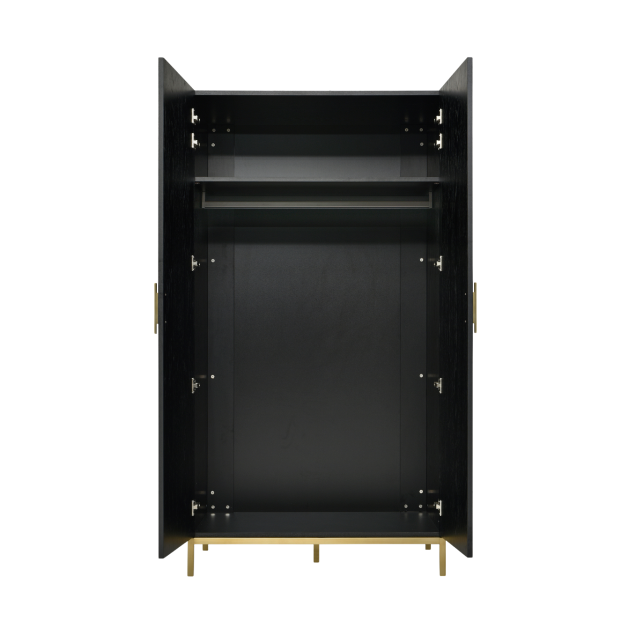 Shop the Tulip 2 Door Double Wardrobe in a gorgeous black oak finish by Twenty10 Designs. FREE UK MAINLAND DELIVERY. Shop online now www.nobleandnook.co.uk